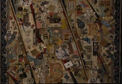 "Bella's Ballad" collage non encadré sur papier signé par l'artiste Melanie Boone.
