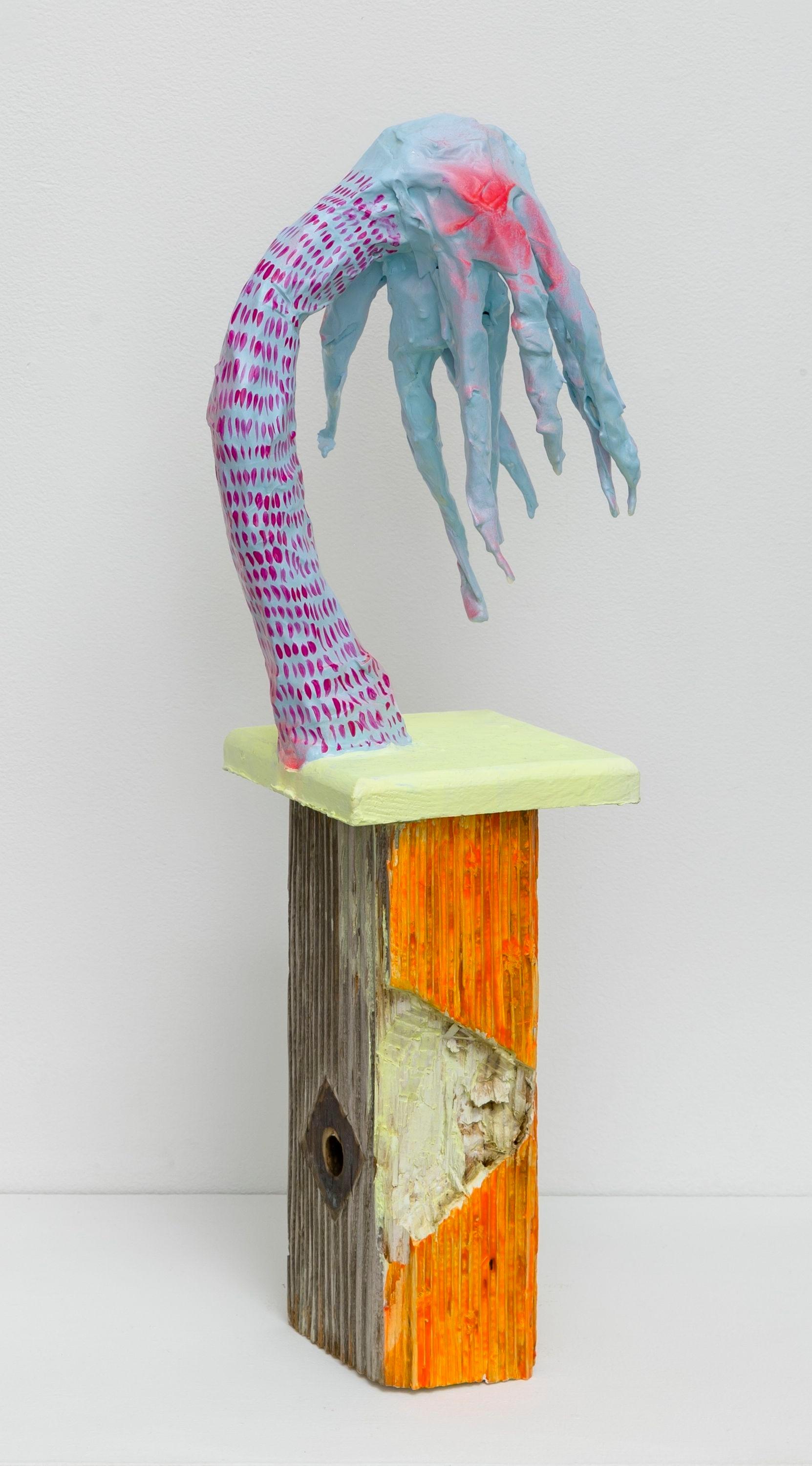 Melanie Daniel Abstract Sculpture -  Blushing Palm