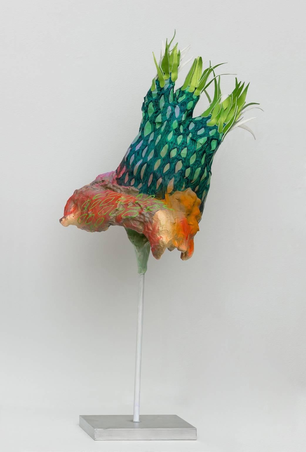Melanie Daniel Abstract Sculpture - Inverted Capon