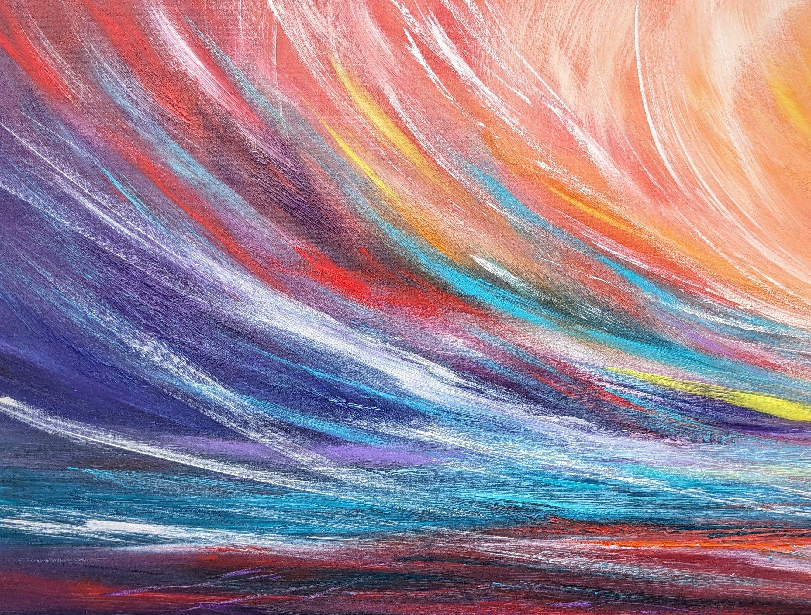 Flux, Pintura, Acrílico sobre lienzo en venta 1