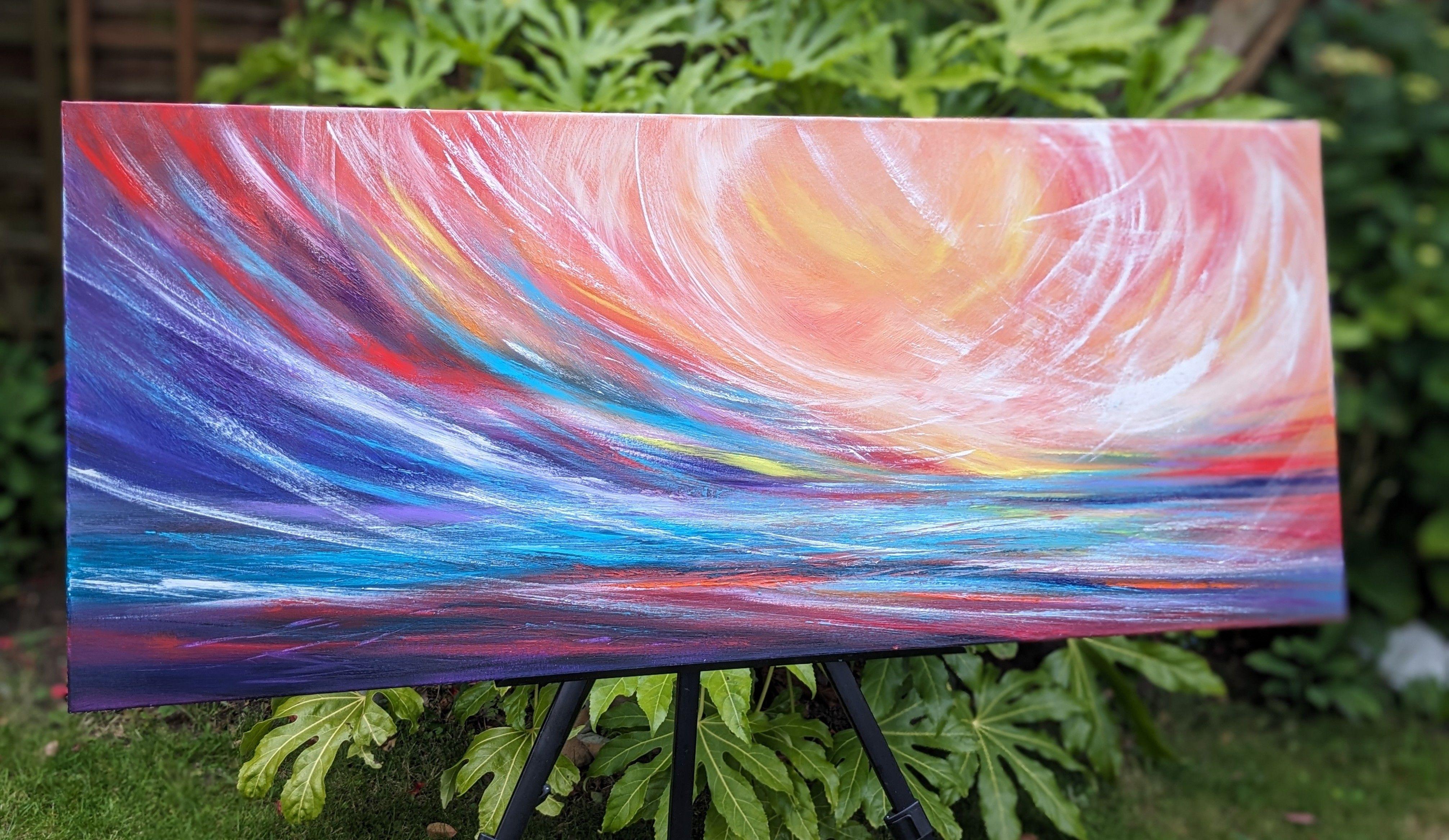 Flux, Pintura, Acrílico sobre lienzo en venta 2