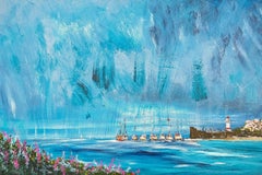 Harbour Views, Painting, Acrylic on Canvas
