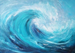 The Big Surf, Peinture, Acrylique sur Toile