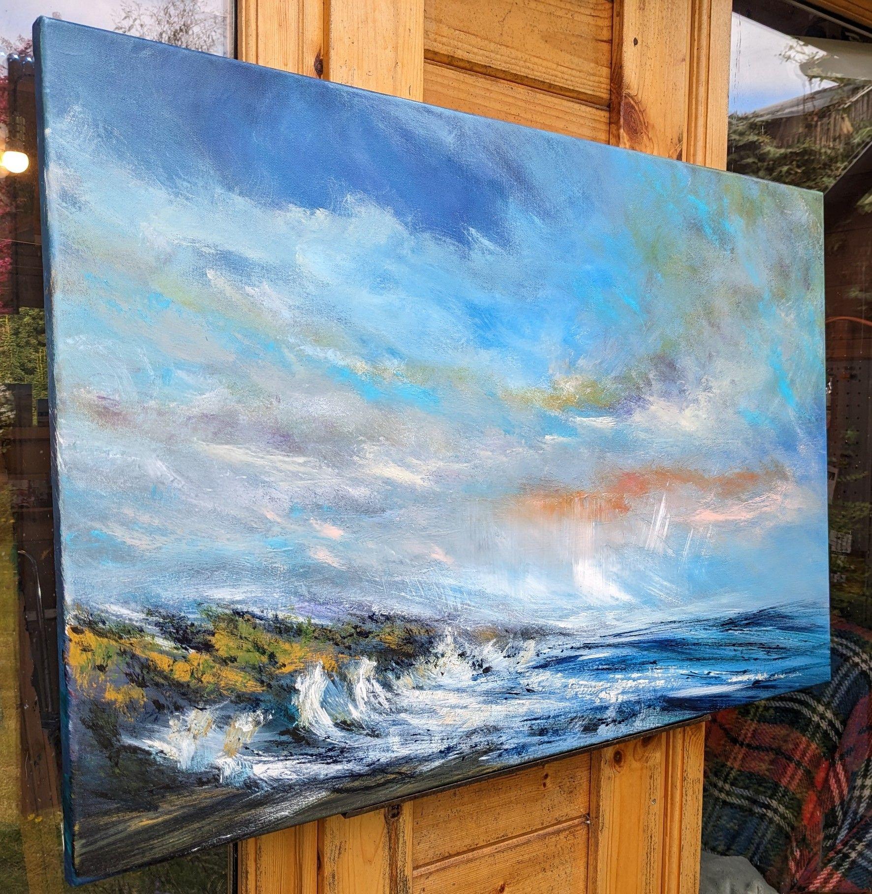 Scozia selvaggia 2, Pittura, Acrilico su tela - Painting Altro stile artistico di Melanie Graham