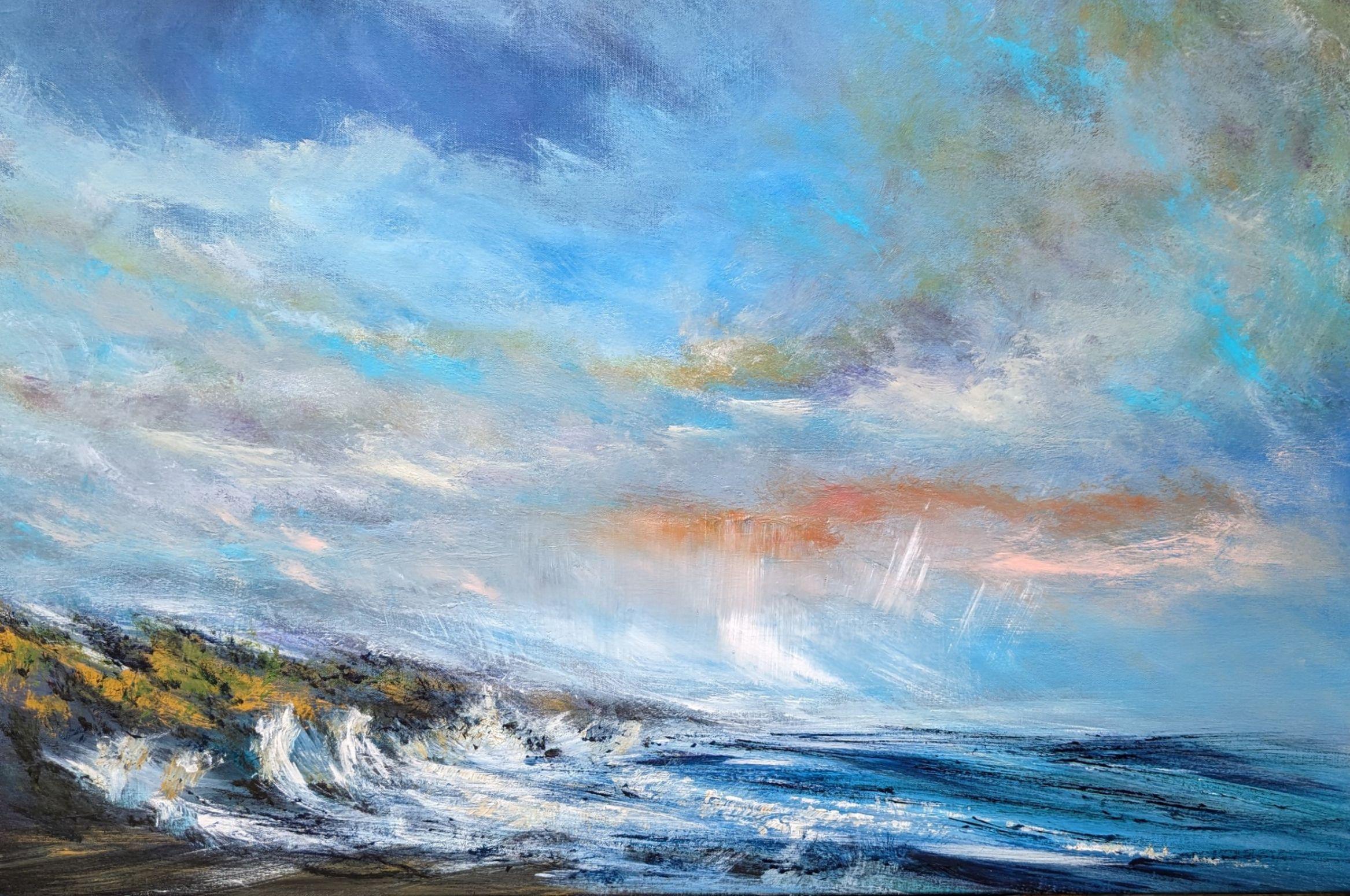 Scozia selvaggia 2, Pittura, Acrilico su tela - Painting di Melanie Graham