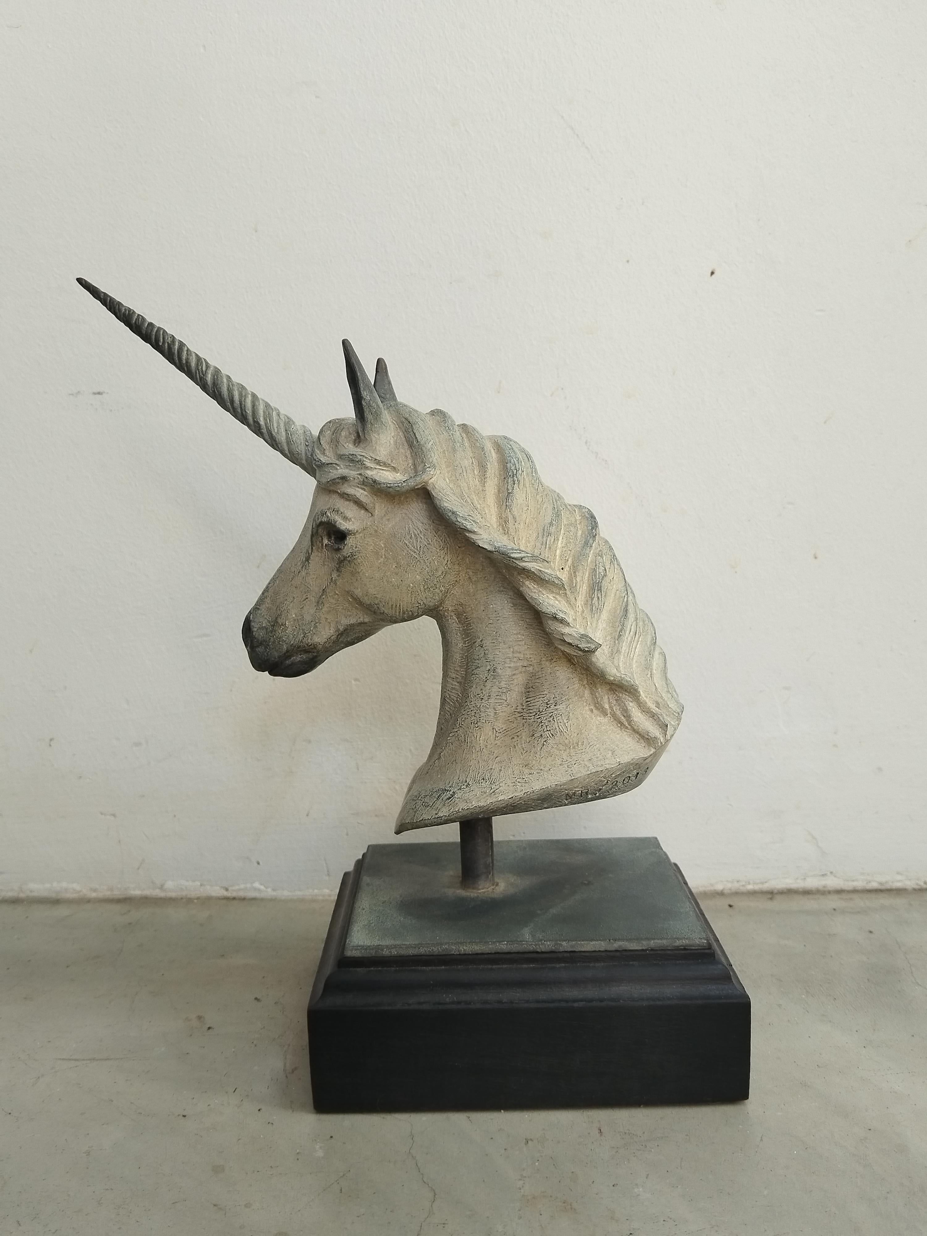 bronze unicorn