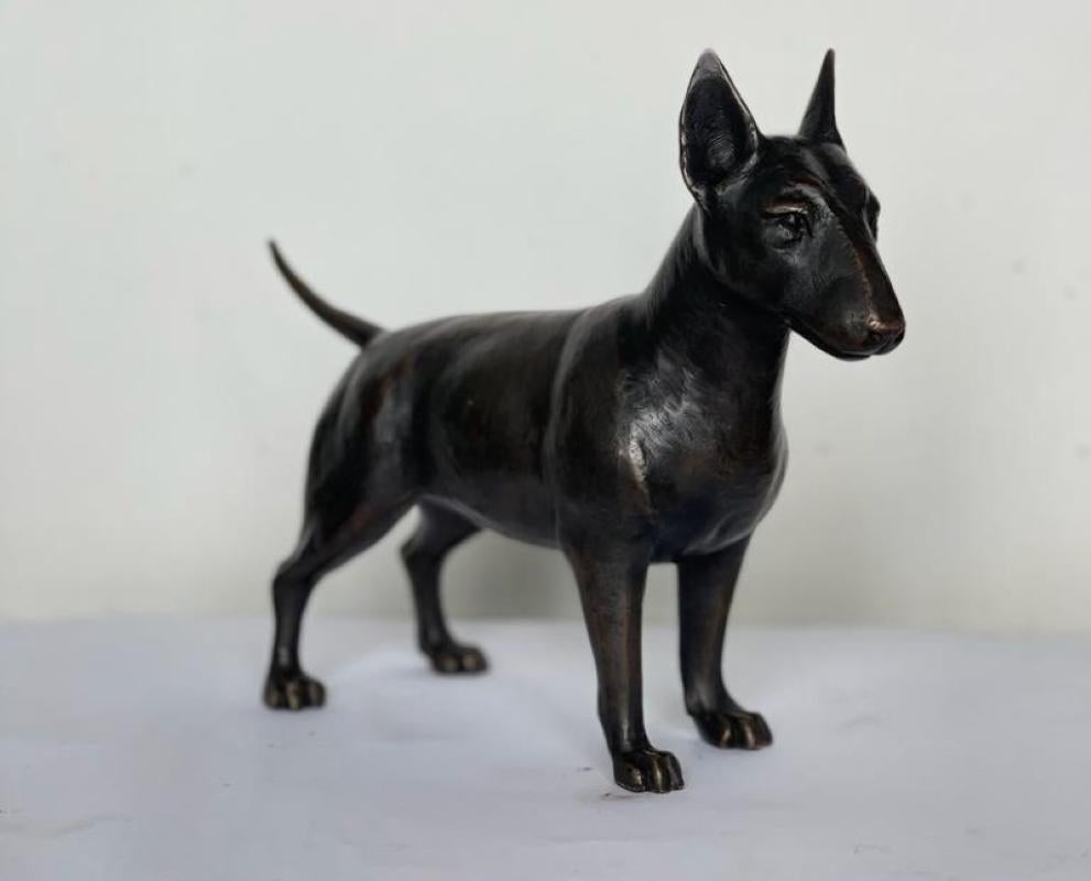 A small, limited edition bronze Bull Terrier sculpture. Edition 2 of 12.
FREE SHIPPING