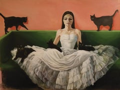 melanie antonelli Mid-century Cat Lady