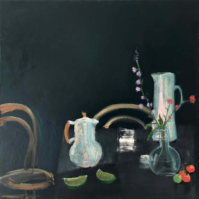 Melanie Parke - Orange Spice, Bright Red Vertical Botanical Still Life ...