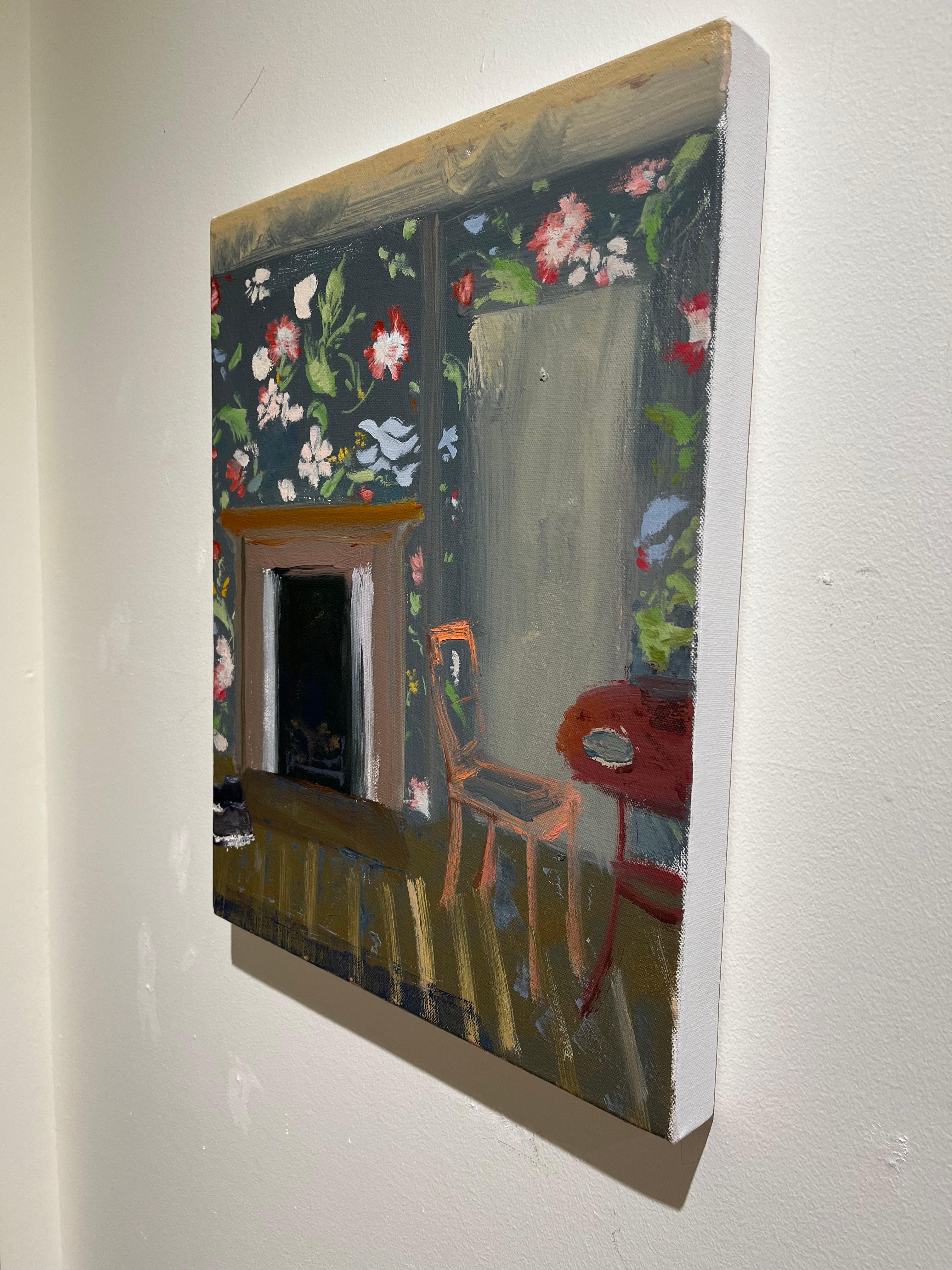 Hogarth, 2022, Öl auf Leinwand, impressionistisches Interieur- und Stilllebenmalerei (Amerikanischer Impressionismus), Painting, von Melanie Parke