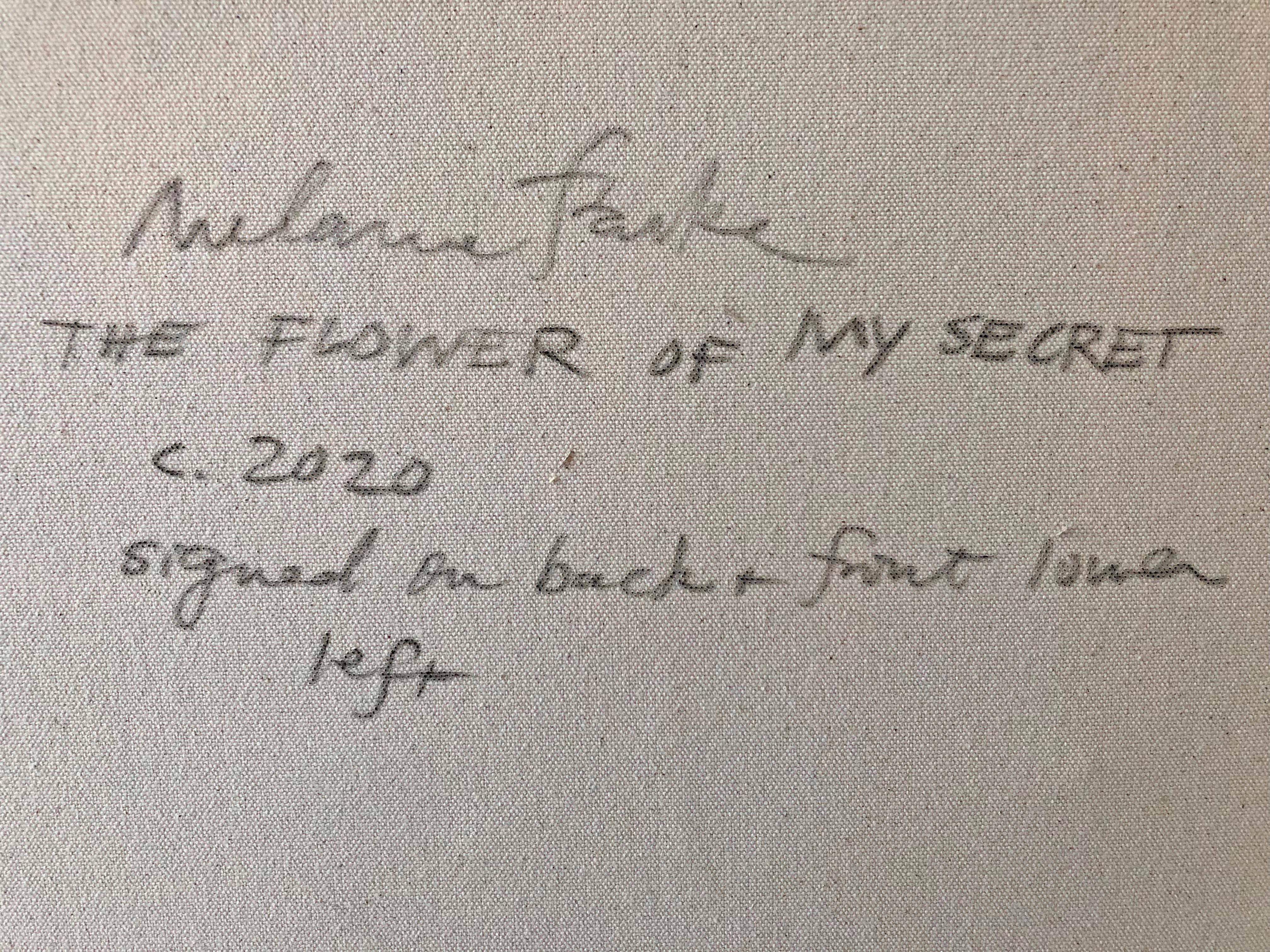 The Flower of My Secret - Fleurs violettes - Dining Botanical, 2020 en vente 4