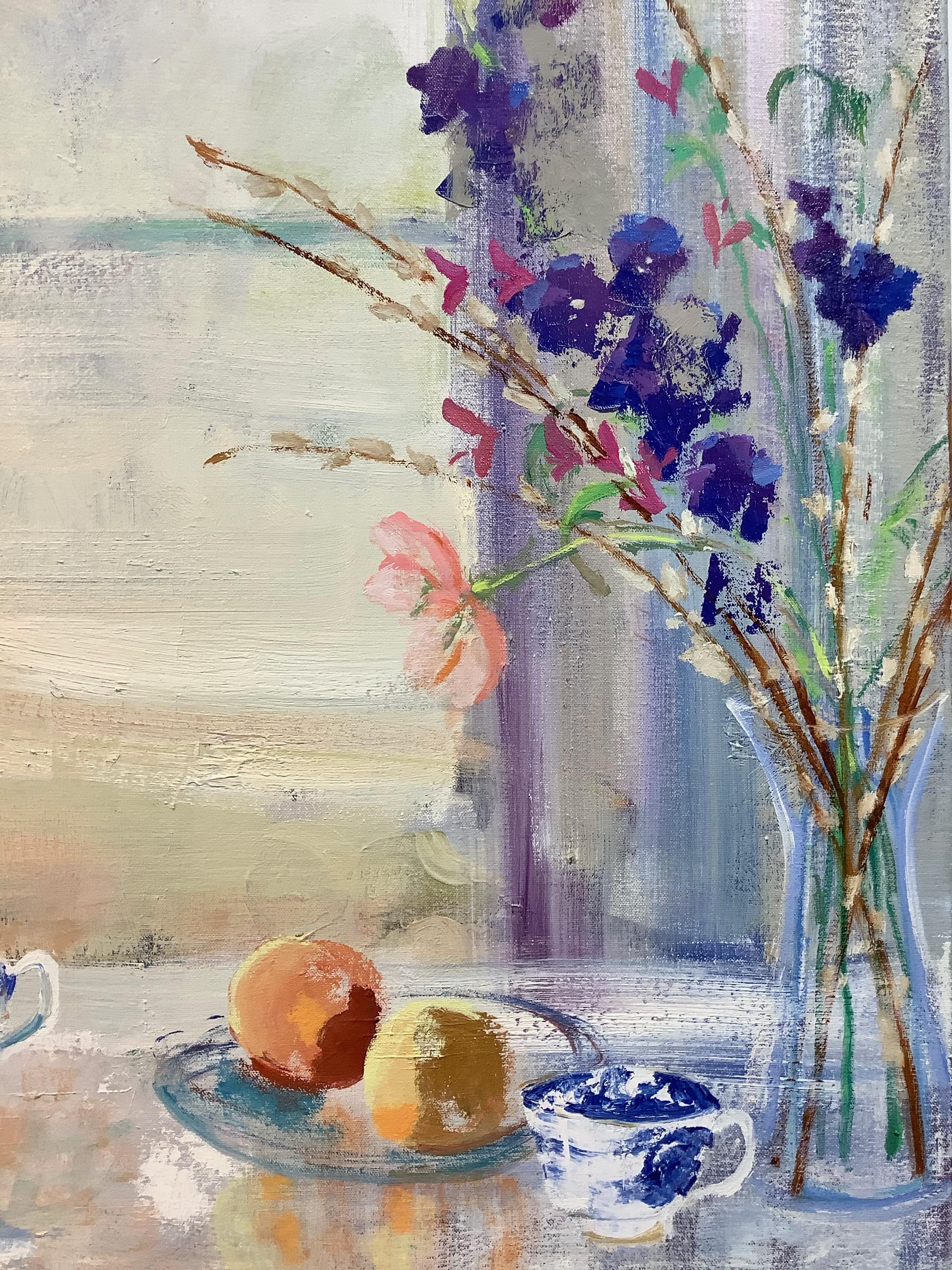 Willow Willow, Interior Painting Botanical Still Life, Lake Landscape, Fruits 3