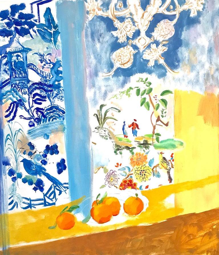 Melanie Parke Yellow Spring Bright Colorful Matisse Like