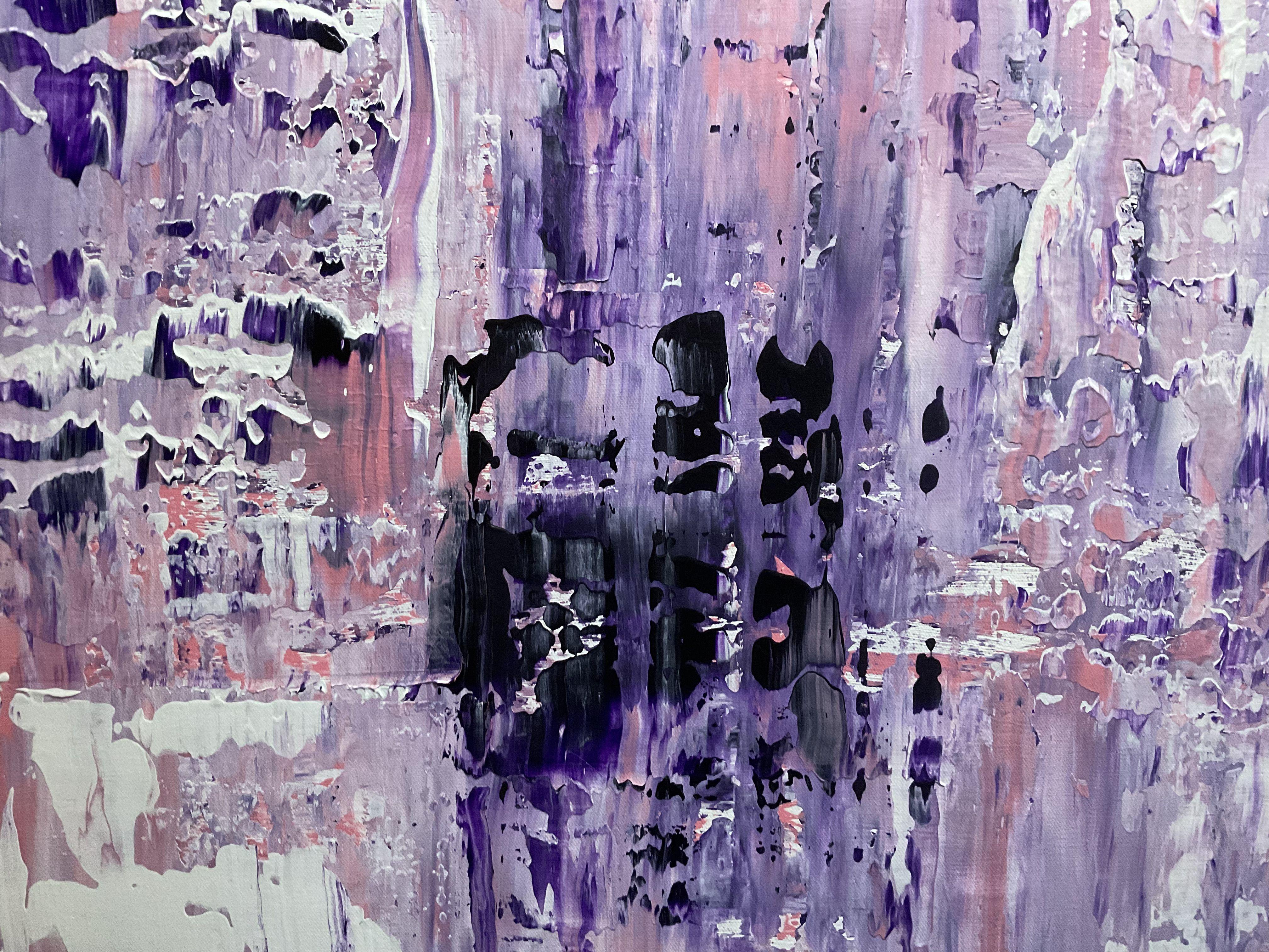 Violet Abstract For Sale 1