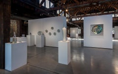 Plate with Antler, Flowers, Egg Shells, Onions and Fish (Memento Mori)