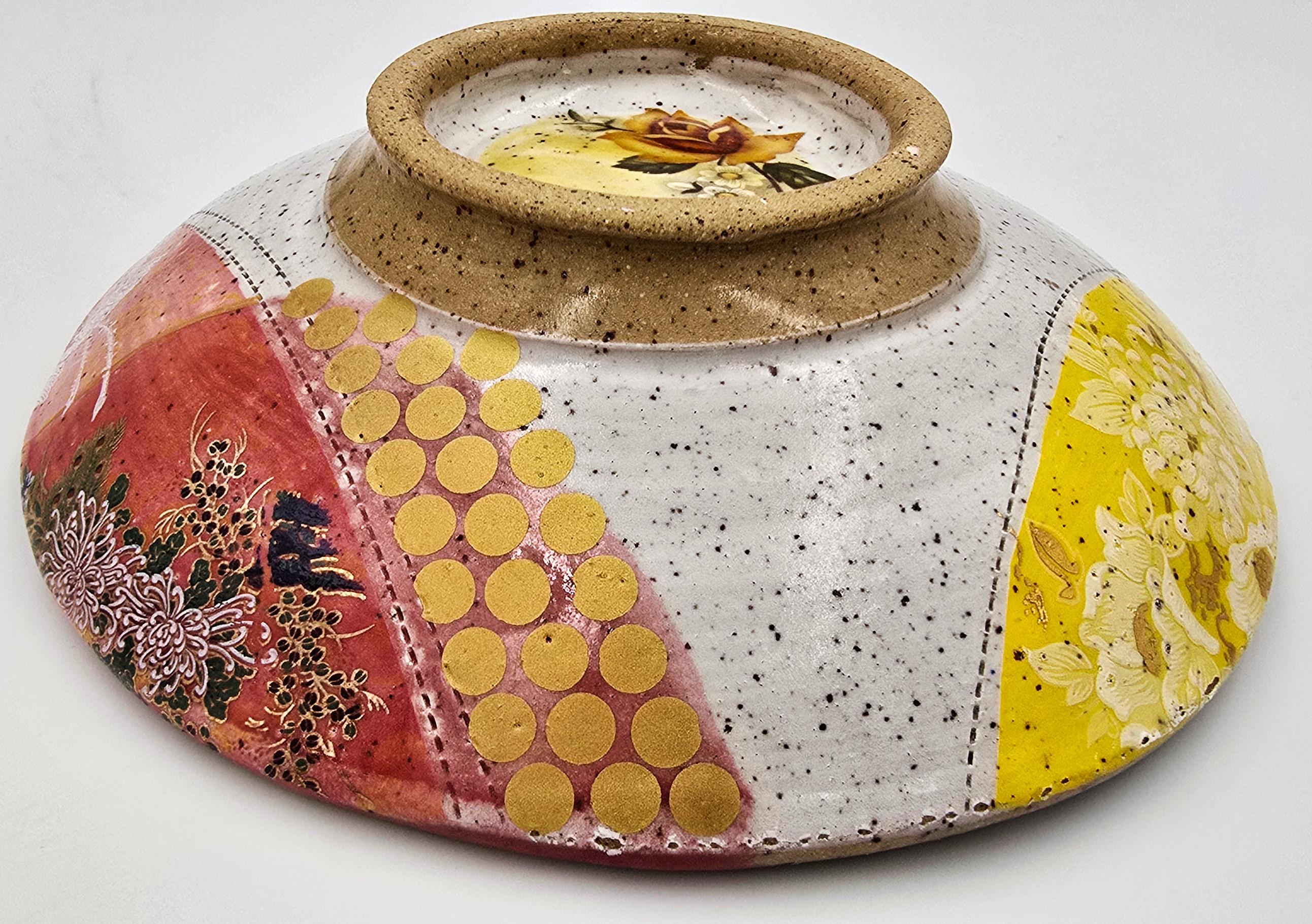 Bowl with Lounge Chair & Coffee Table (Handmade, Mid-Century, Modern, Vibrant) im Angebot 2