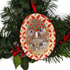 Ornamento Gufo (grande) (SU ORDINAZIONE) (~50% di sconto - SOLO PER UN TEMPO LIMITATO)