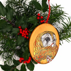Ornement Hibou (grand) (FABRIQUÉ SUR DEMANDE) (~50% DE SOLDE - DÉLAI LIMITÉ uniquement)