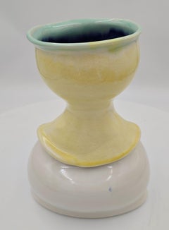 Vase (Handmade, Pastel, Warm Tones, Smooth, Curvy, ~47% OFF - LIMITED TIME)