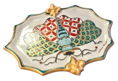 Vintage Moth I (Made-to-order, Hand-Painted, Gold Luster, Vintage Imagery)