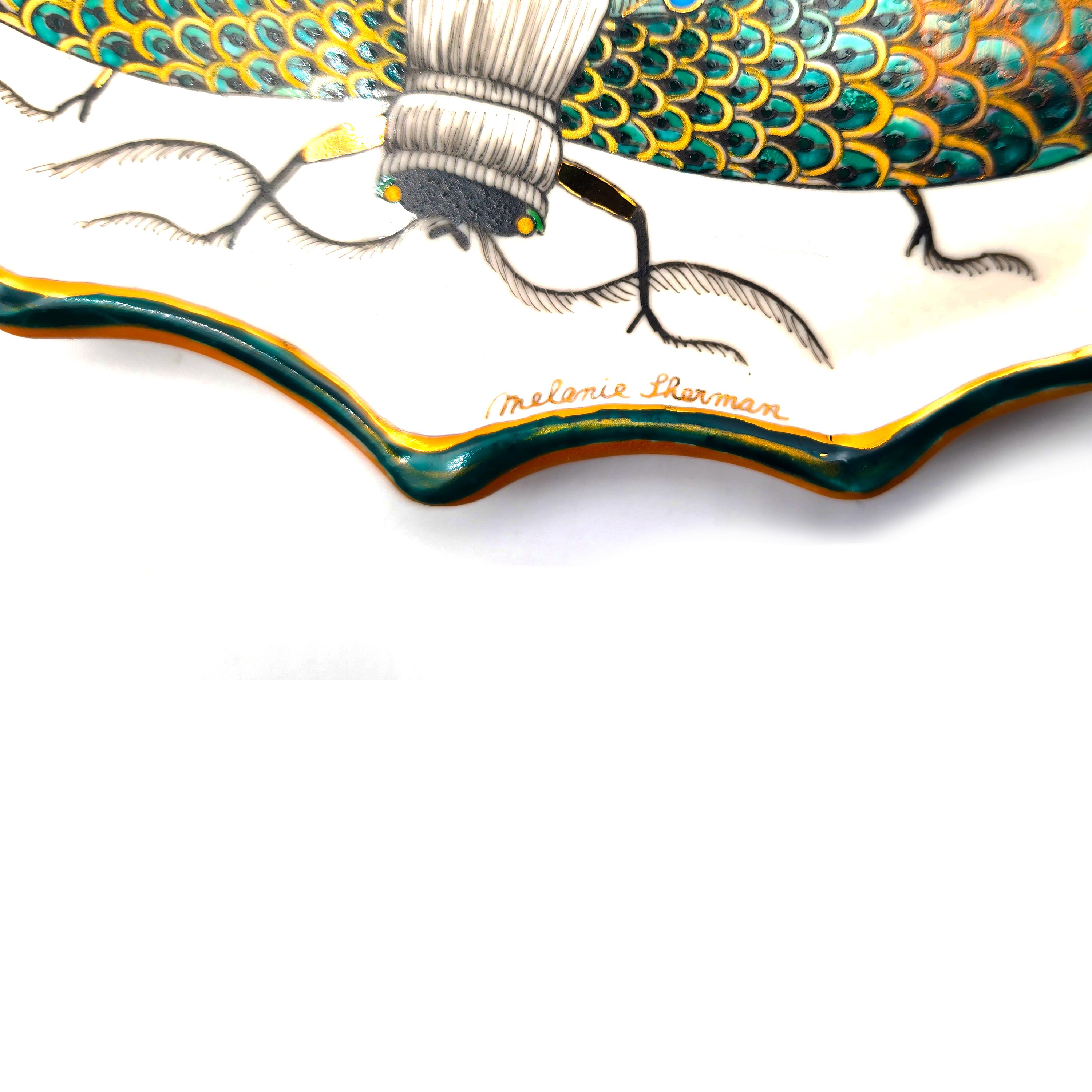 Vintage Moth IV (Wall Pieces/Dish) (MADE TO ORDER) (~50% OFF - LIMITED TIME ONLY) en vente 2