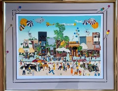 Rodeo Drive, Serigraph by Melanie Taylor Kent