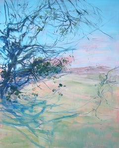 Abstract Landscape Painting by Melanie Taylor "Berm" (oil on canvas)