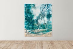 Abstract Landscape Painting by Melanie Taylor "Blackheath" (oil on canvas)