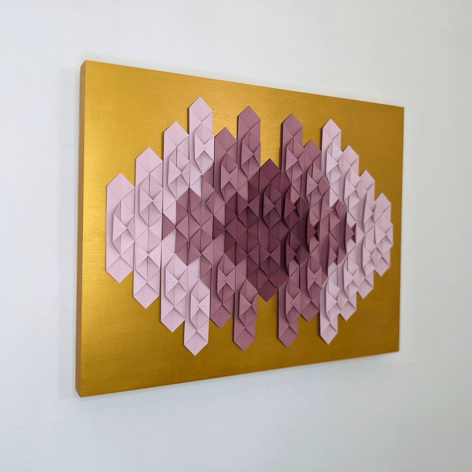 From Dream to Dust Vol. I
20.0 x 16.0 x 1.5, 10.0 lbs 
Acrylic Paint, Archival Paper, Wood Panel
Hand signed by artist 

Artist's Commentary: 

