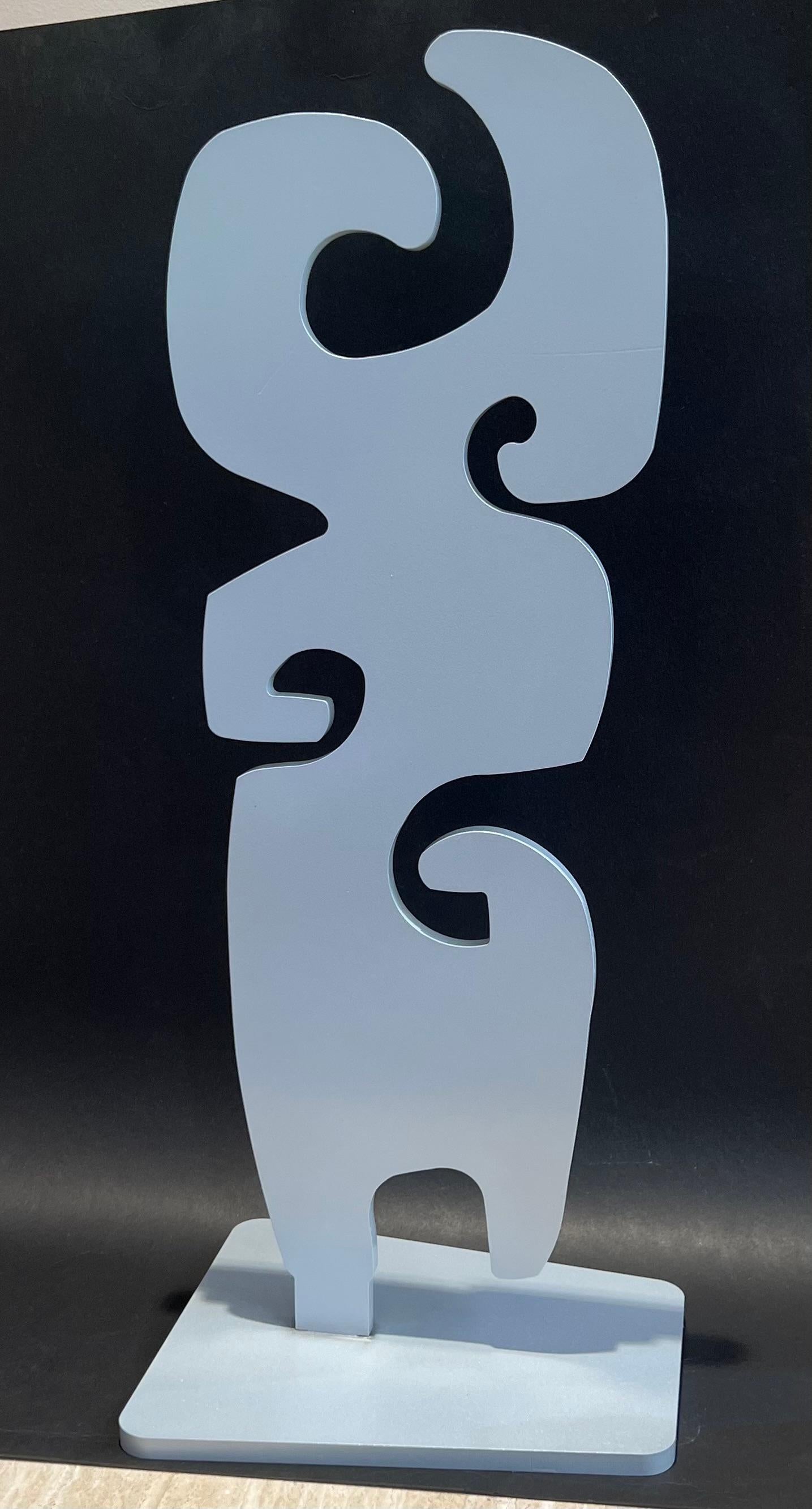 Grandmother, by Melanie Yazzie, sculpture, edition, aluminum, silver, abstract 

limited edition of 40. Available in red or silver. Inquire with the gallery for additional color options and sizes.

As a printmaker, painter, and sculptor, my work