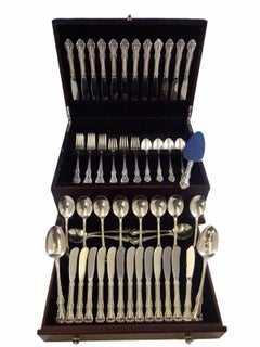 Melbourne by Oneida Sterling Silver Flatware Service for 12 Set 76 Pieces