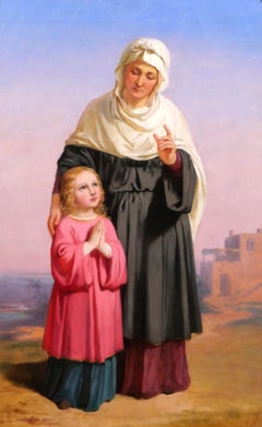 Antique Santa Anna and the Virgin Mary