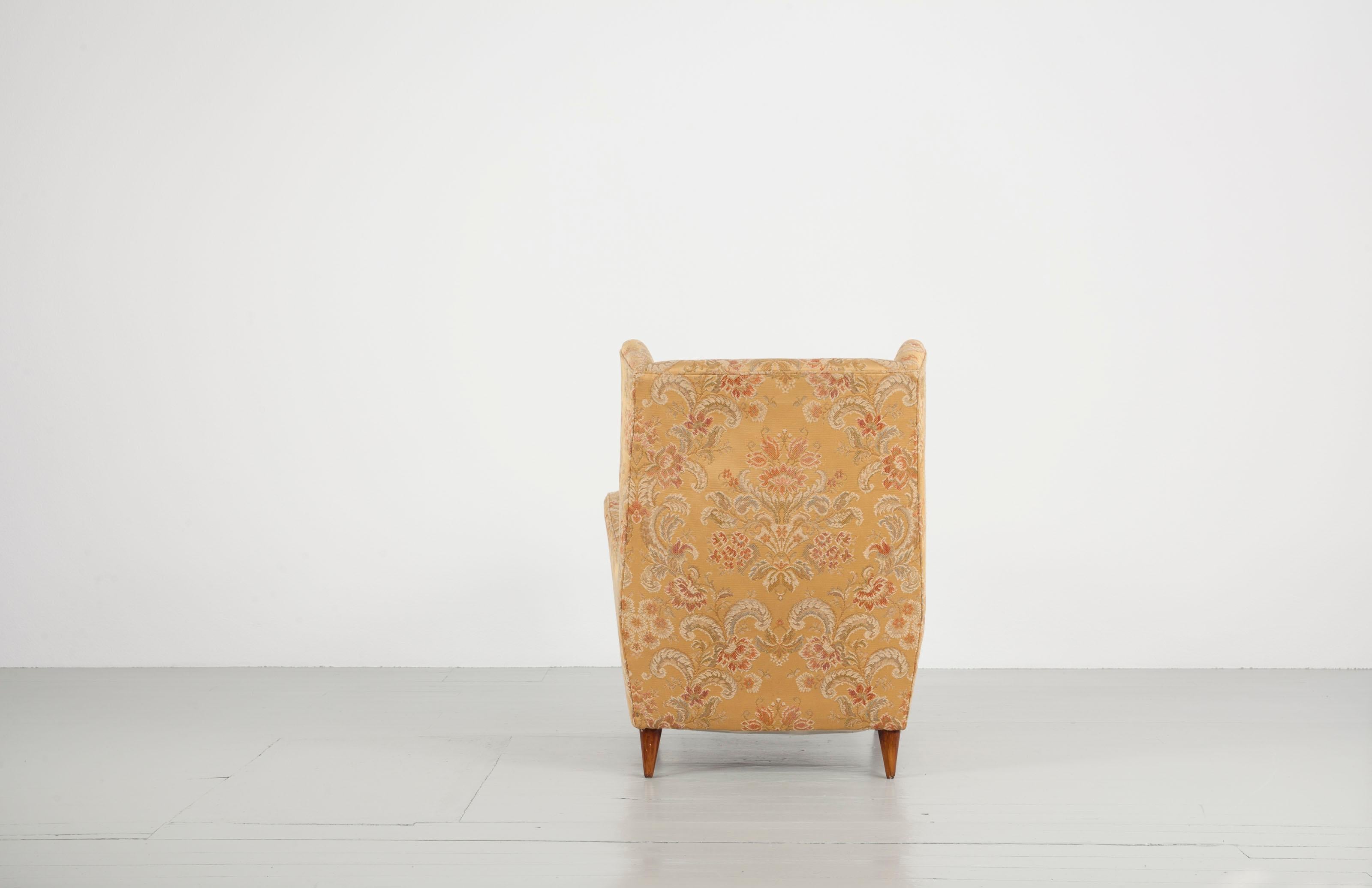 Melchiorre Bega Armchair, 1950s In Fair Condition For Sale In Wolfurt, AT