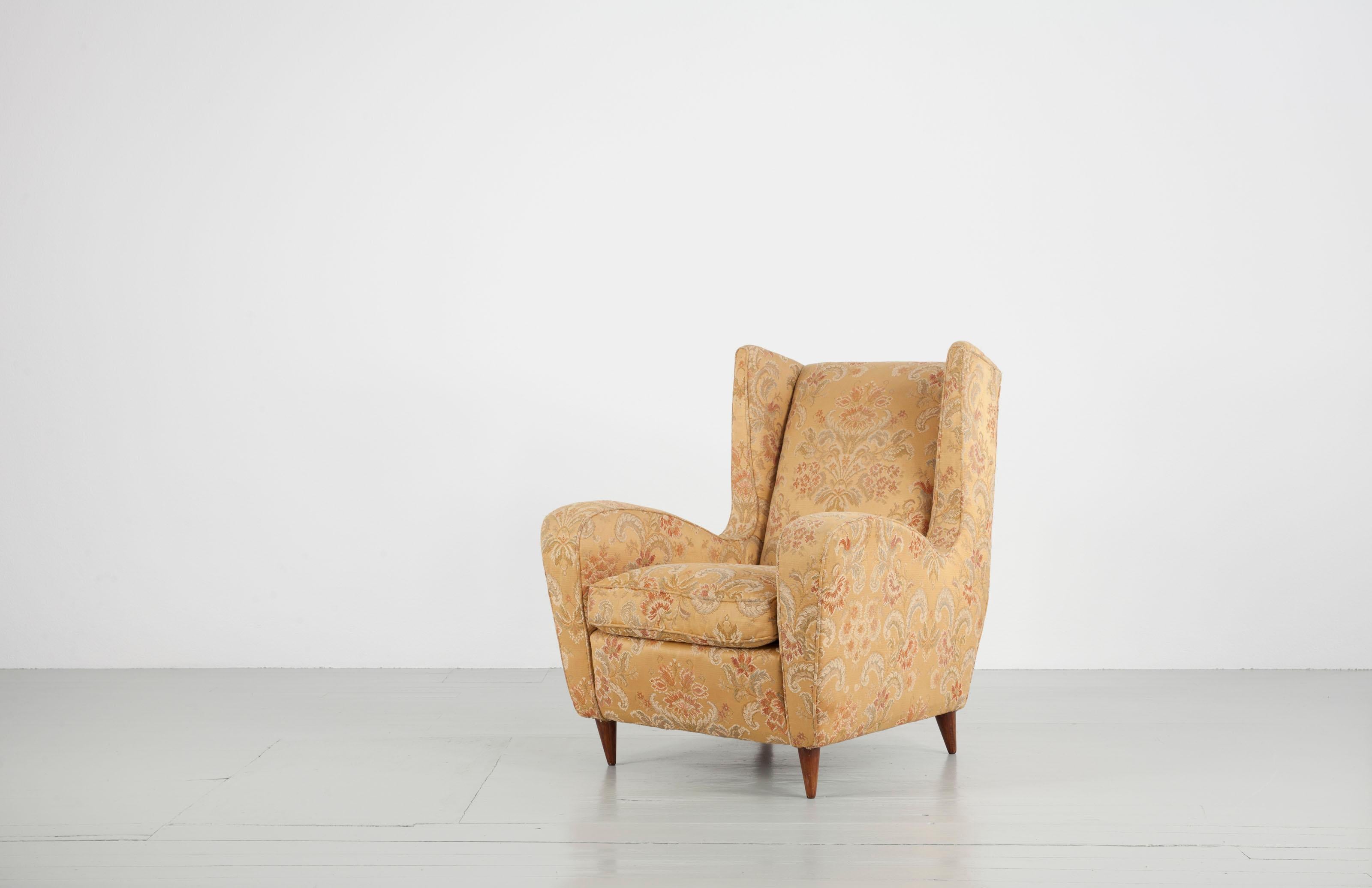 Melchiorre Bega Armchair, Italy 1950s For Sale 3