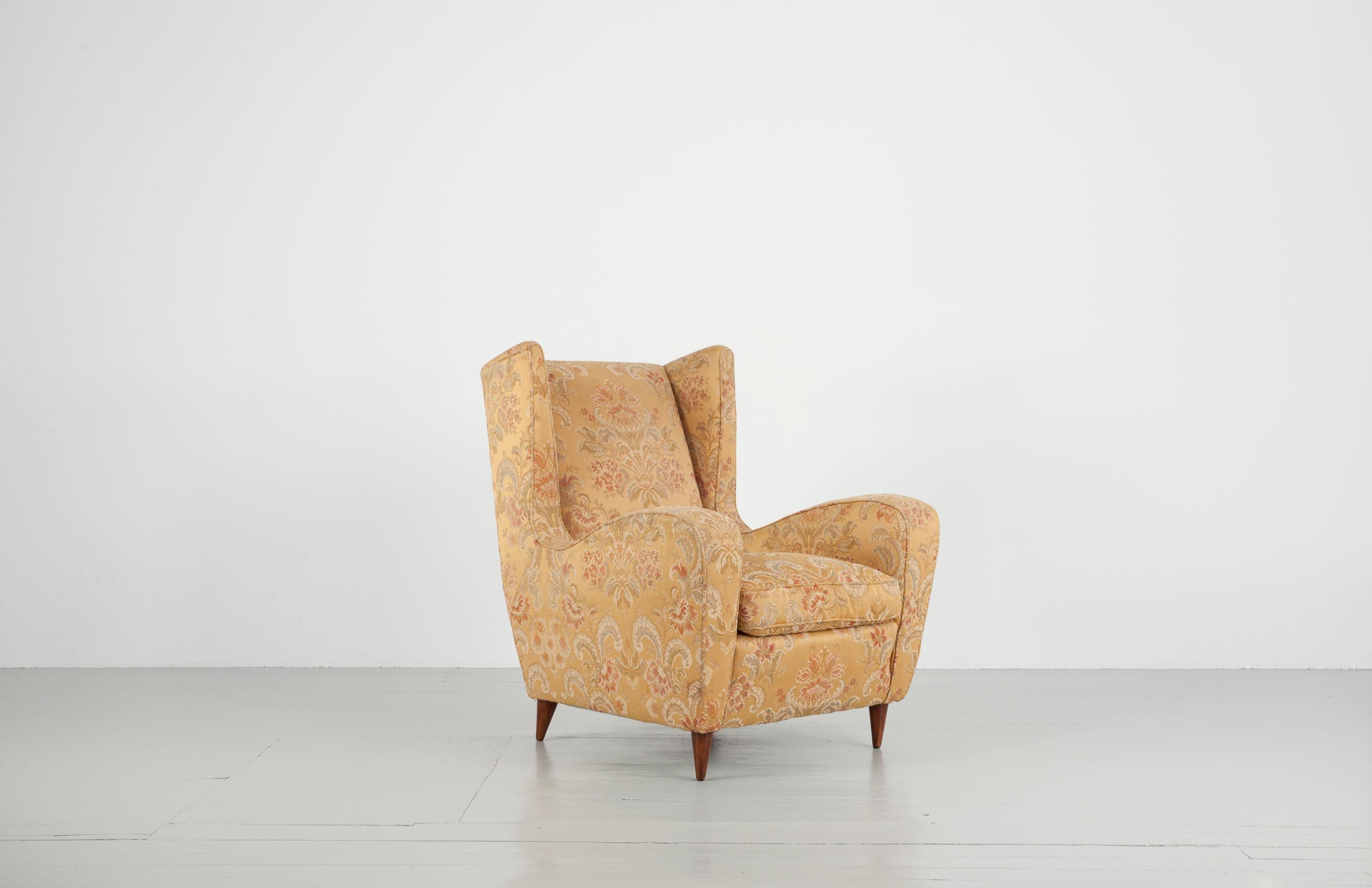 Melchiorre Bega-Sessel, Italien 1950er Jahre (Moderne der Mitte des Jahrhunderts) im Angebot