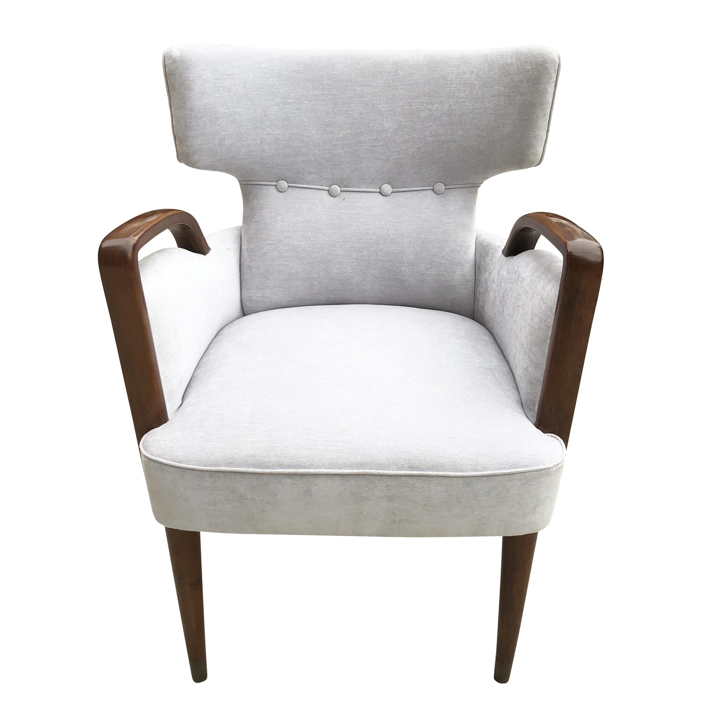 Melchiorre Bega Armchairs Model 511 In Good Condition In New York, NY