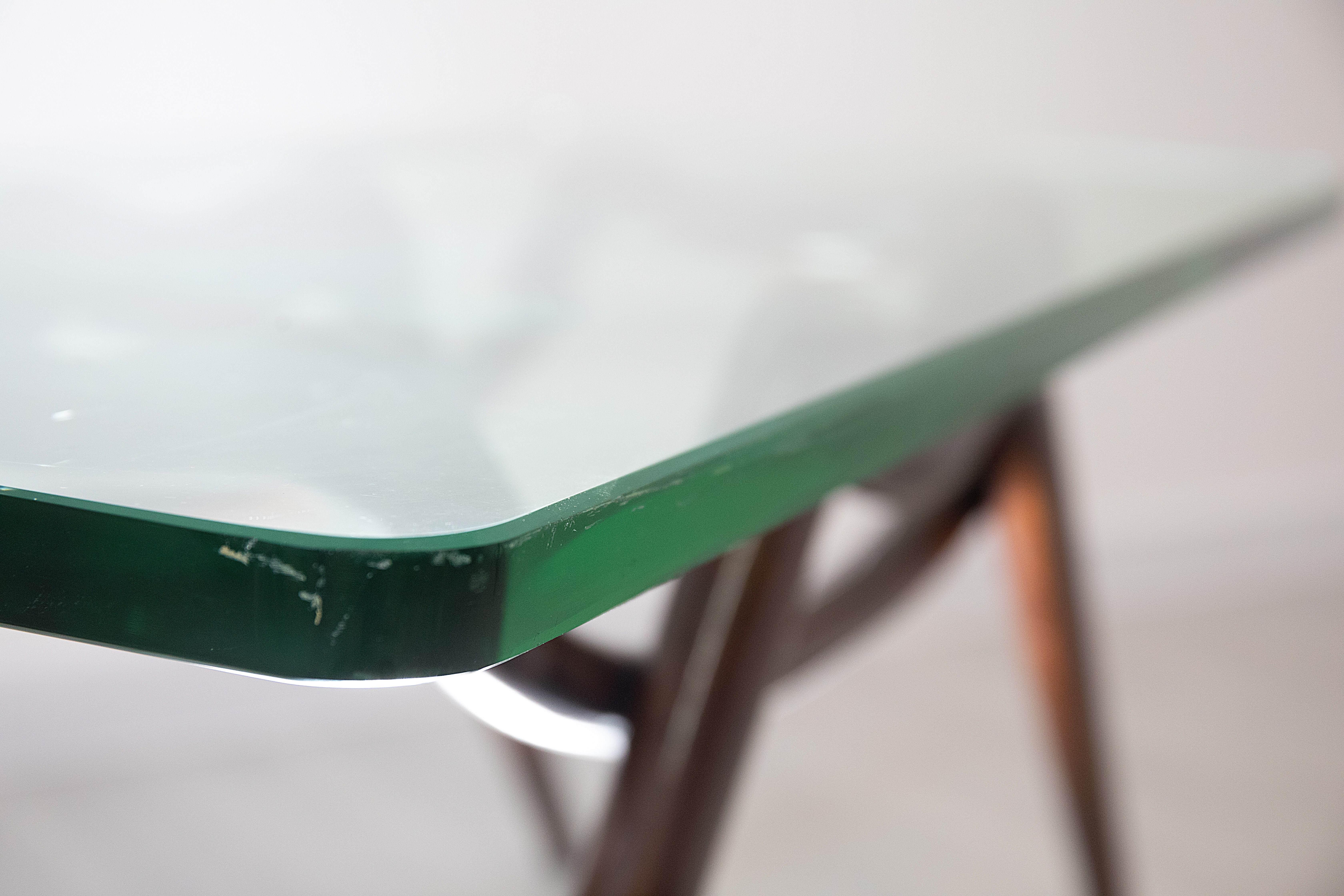 Verre Melchiorre Bega (attr)- Table d'appoint , 1950 en vente