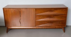 Melchiorre Bega Italian Mid-Century Modern Walnut Cabinet