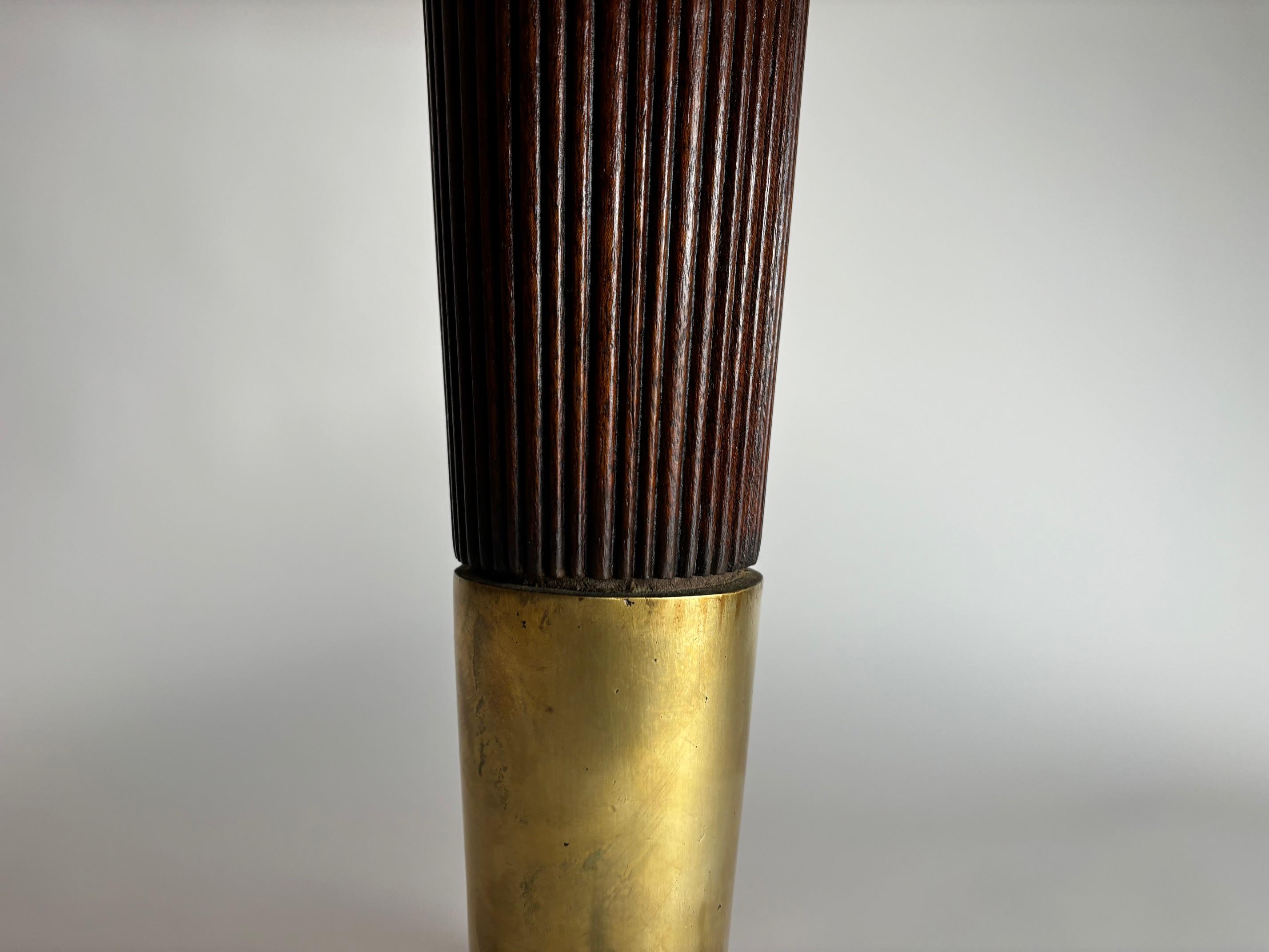 Melchiorre Bega, Mid-Century Round Table with Marble Top en vente 3