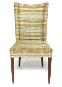 Melchiorre Bega Set of Six Italian Dining Chairs Mid Century Modern Reupholstere