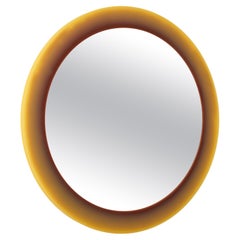 Miroir en résine MELD, violet à jaune par Facture, REP par Tuleste Factory