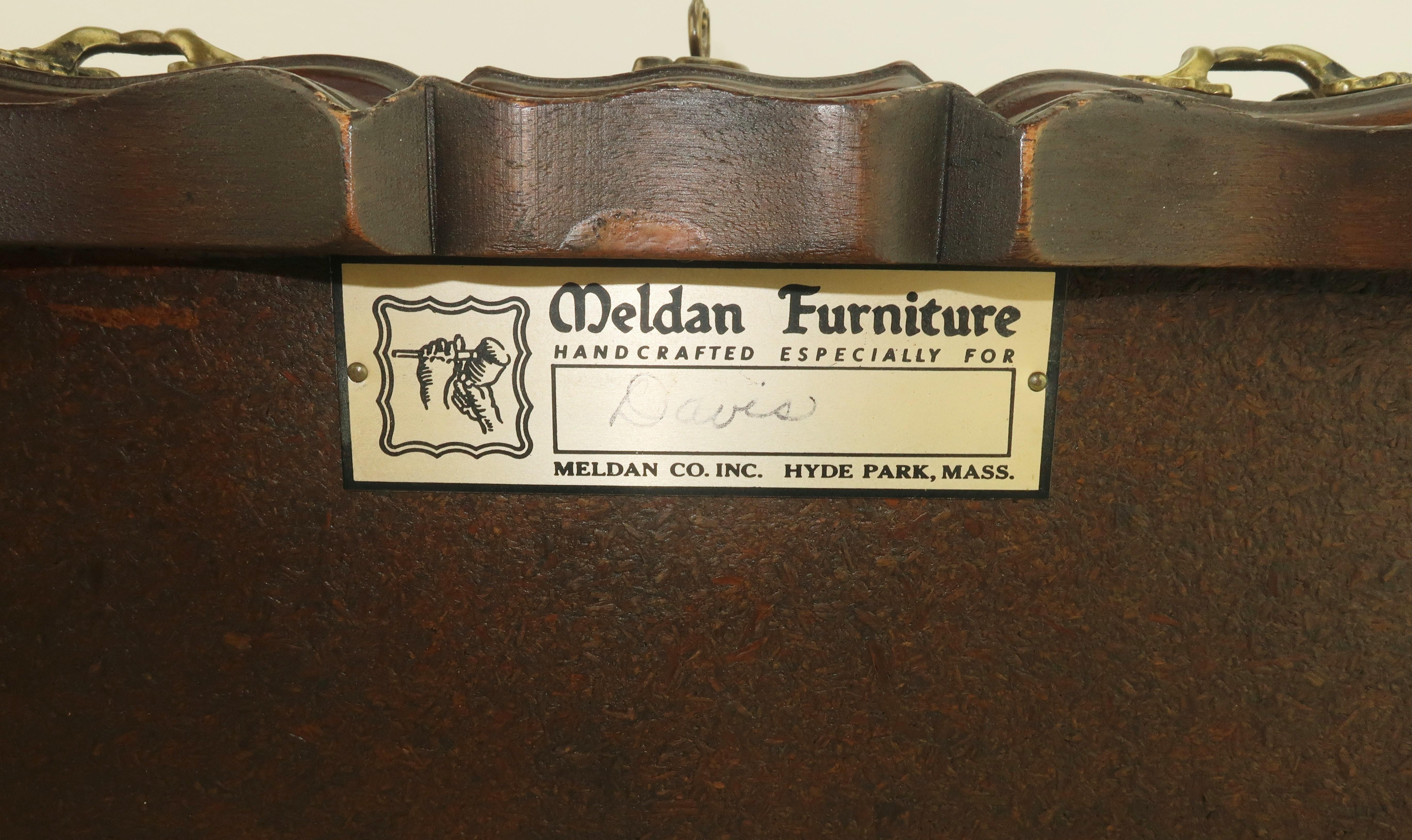 Meldan Furniture French Country Jewelry Chest Box, 1950's 3