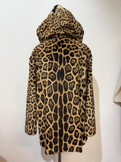 Melegari e Costa Montenapoleone Real Jaguar Fur Jacket M/L