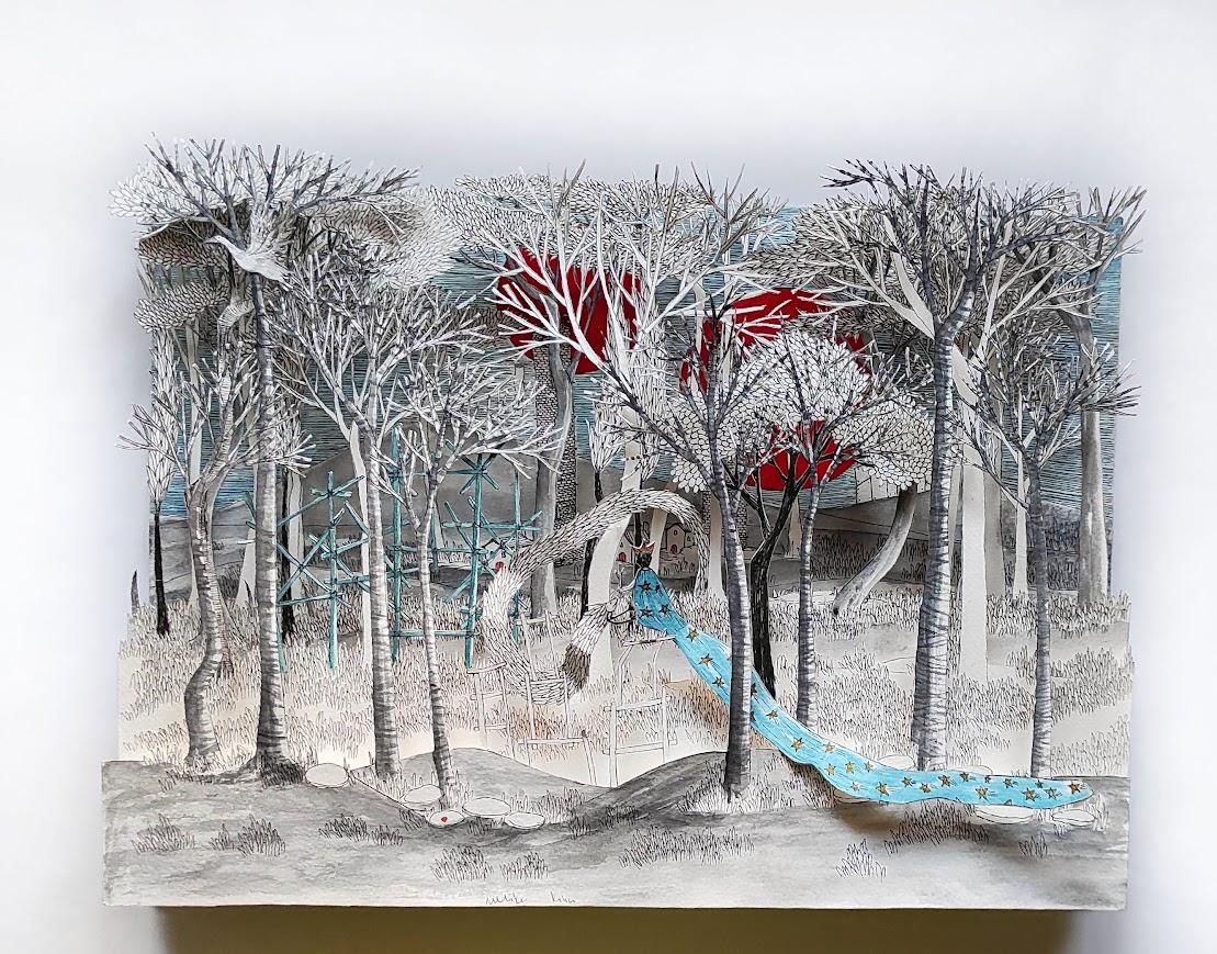 Figurative Art de Melike Kılıç - Príncipe de dos mundos