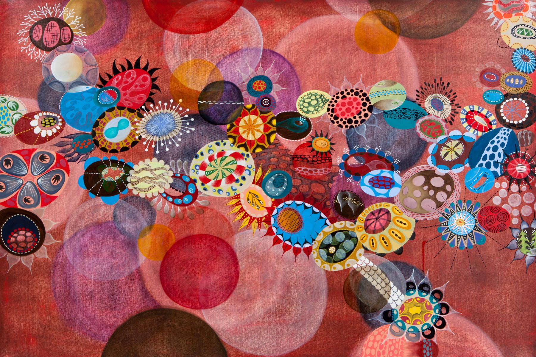 Gogi, sac à main - Painting de Melinda Hackett