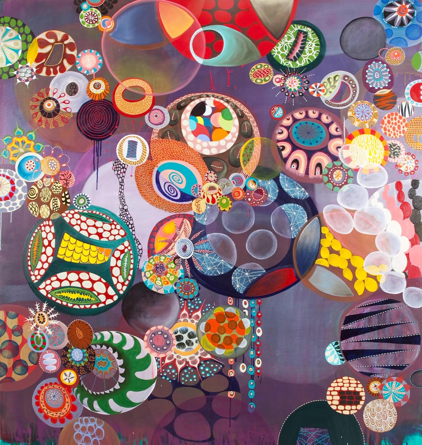 Lemon Squeeze aus Zitronen – Painting von Melinda Hackett