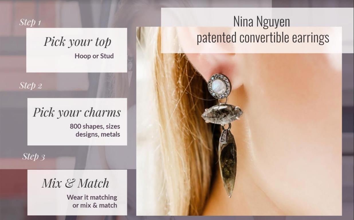 Melinda Lace Pave Hoops Adorn Opal 18 Karat Gold Earrings For Sale 1