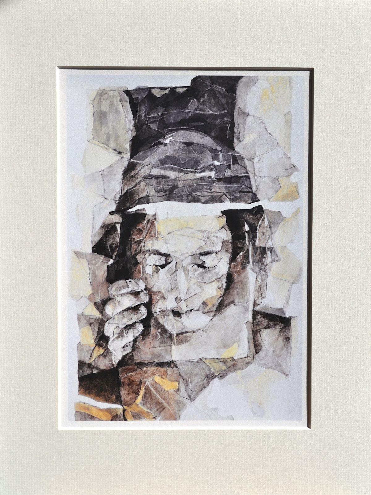 Hiatus, Digital on Paper - Print by Melinda Matyas