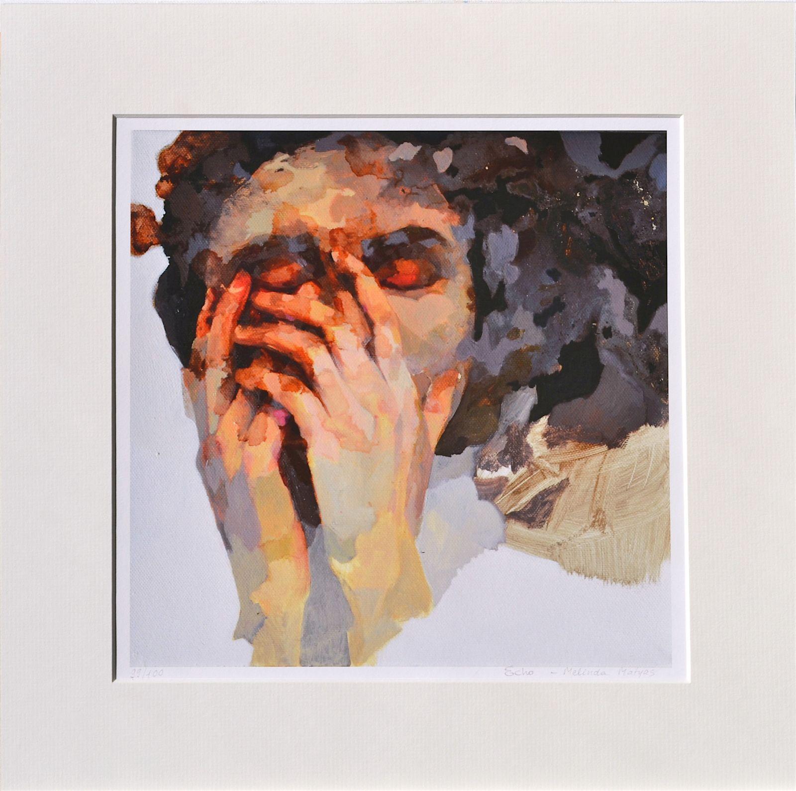 Prayer, Digital on Paper - Print by Melinda Matyas