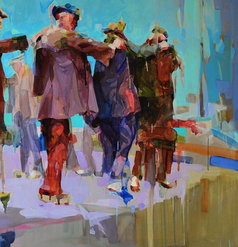 Impression giclée montée, édition limitée à 100 exemplaires  -Taille avec le support : 40x40cm/16 